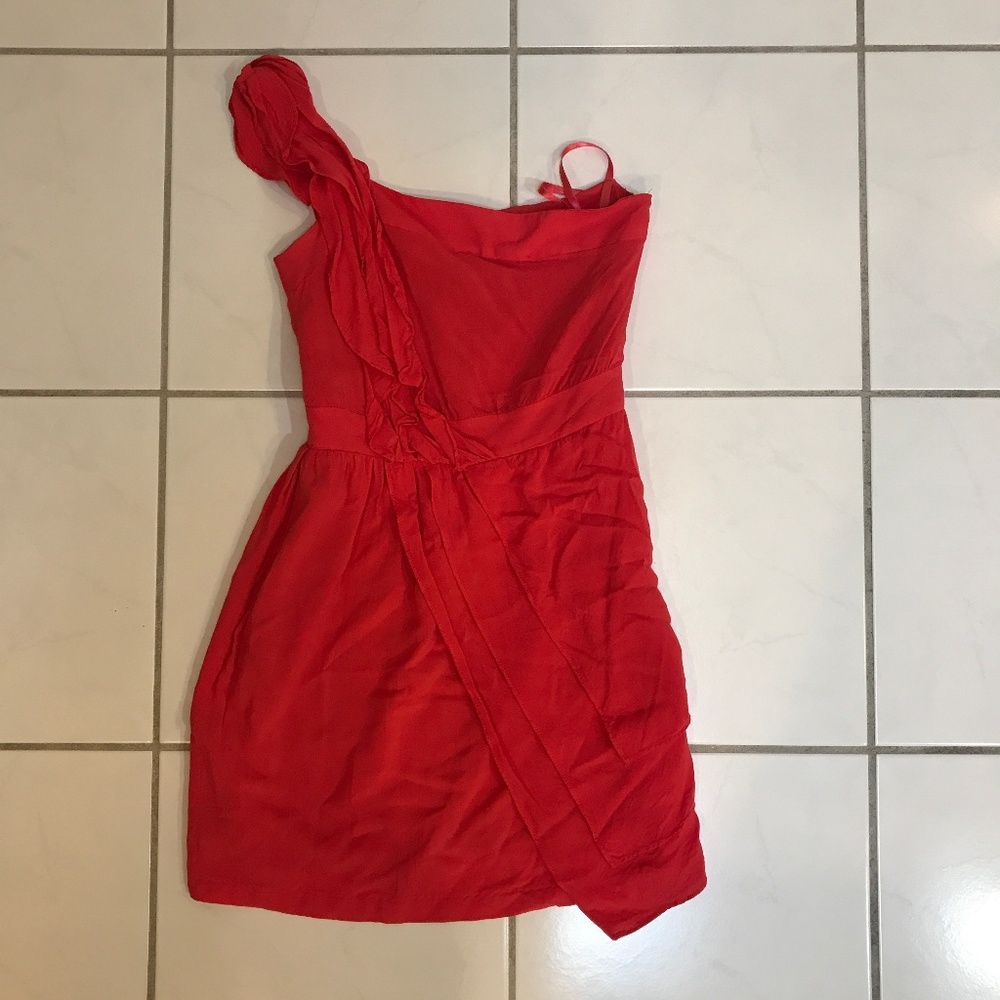 BCBG reddish/coral mini dress
